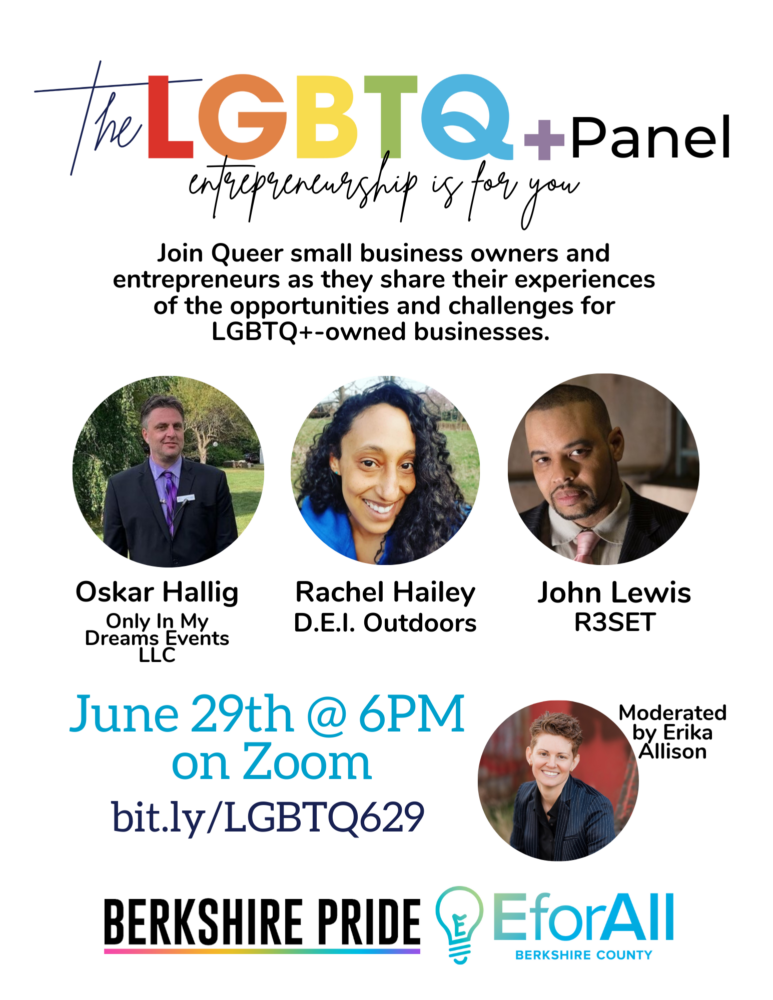 LGBTQ Entrepreneurship Panel - Pittsfield Economic Development ...